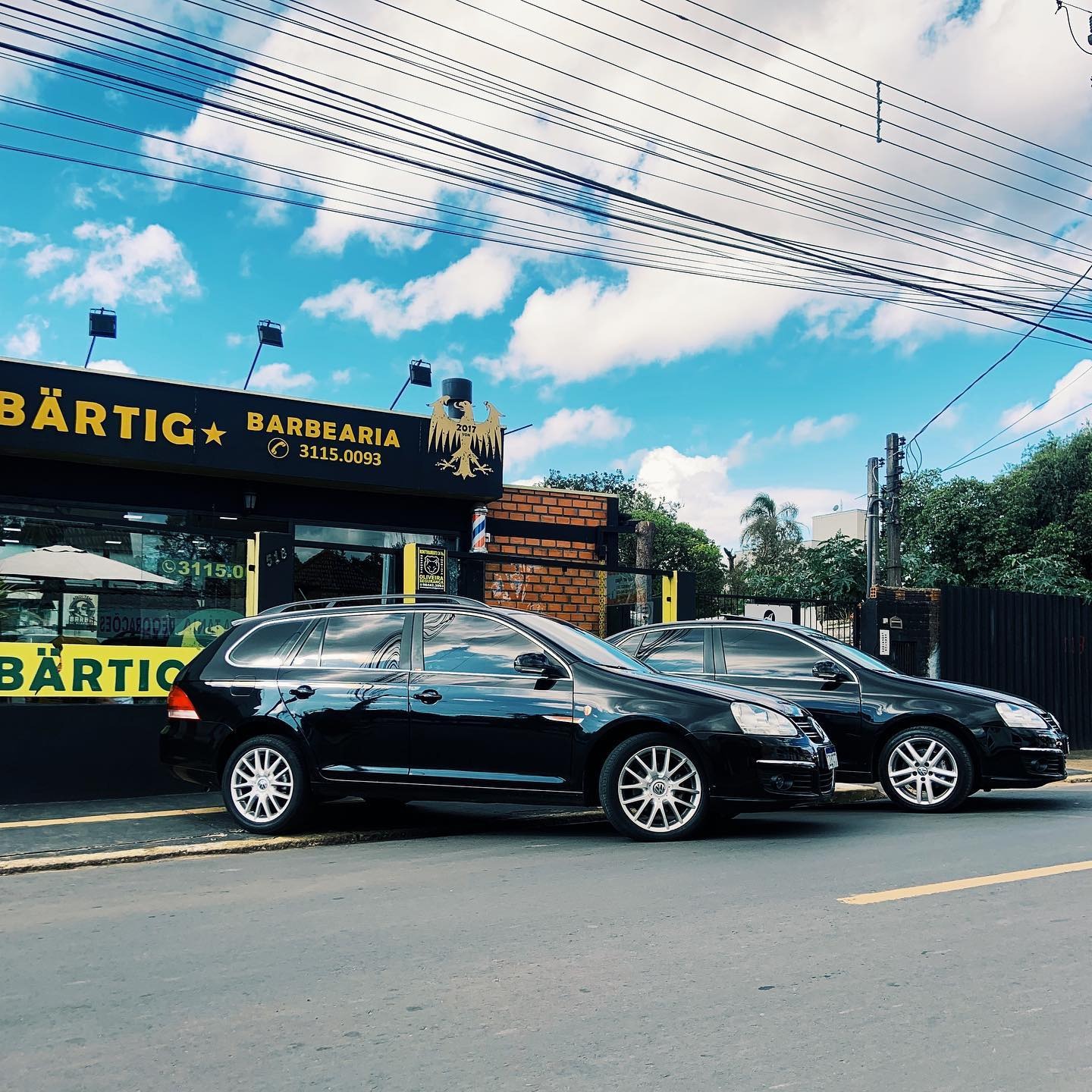 Fachada da Bärtig Barbearia em Canoas RS